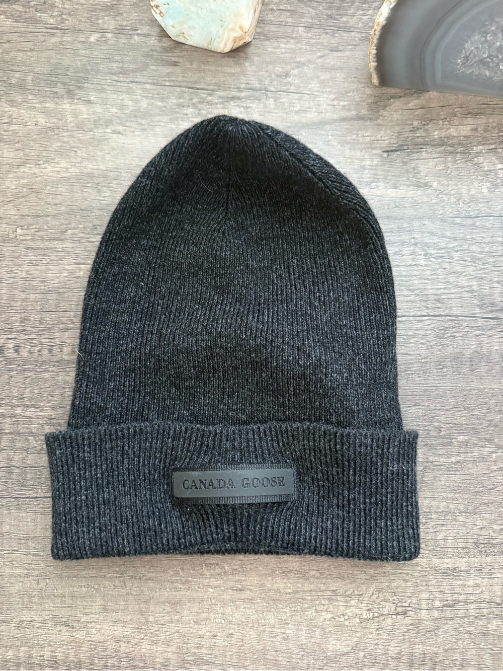 Canada Goose Rib Knit Beanie